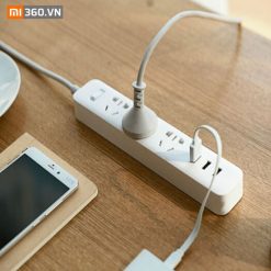 Ổ Cắm Điện Xiaomi Power Strip 3 USB 3 Outlet Chính Hãng