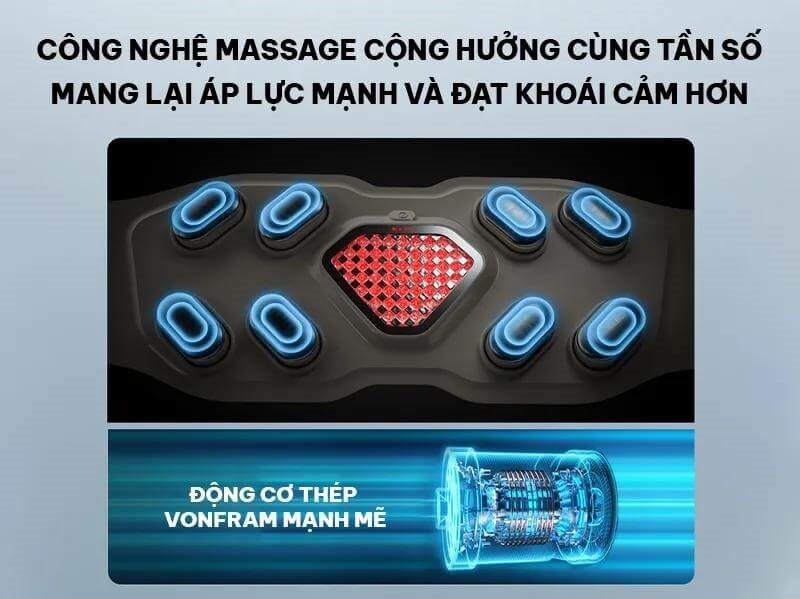 Máy massage lưng W9 Pro