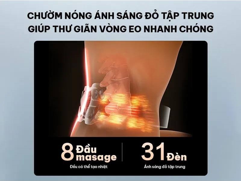 Máy massage lưng W9 Pro